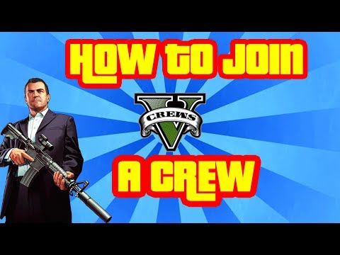 GTA 5 How To Join a Crew Online