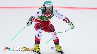 0.05 seconds decides Gardena Super G title | NBC Sports