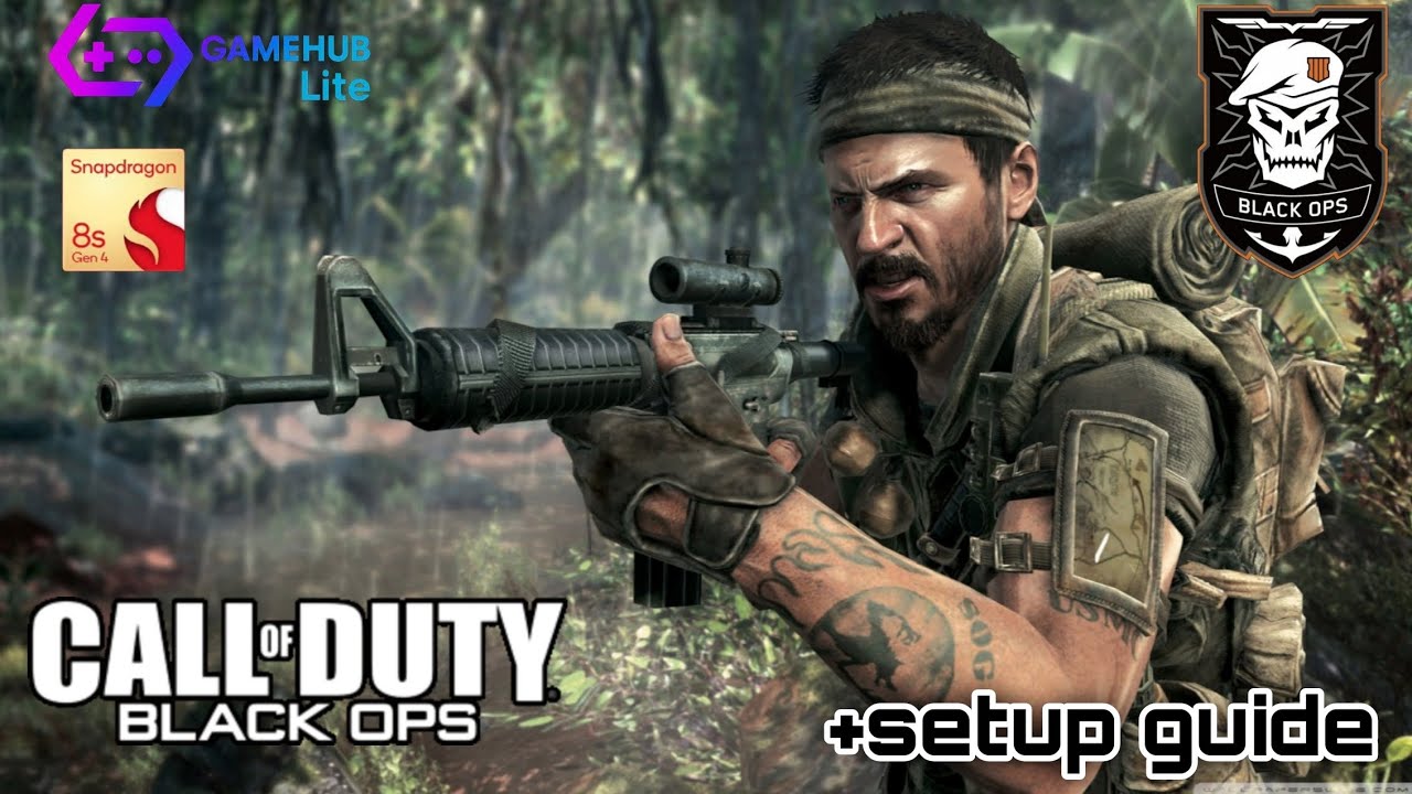 CALL OF DUTY BLACK OPS🔥 BEST SETTINGS GAMEHUB LITE ANTUTU V5.1.0 | TEST ON POCO F7🔥