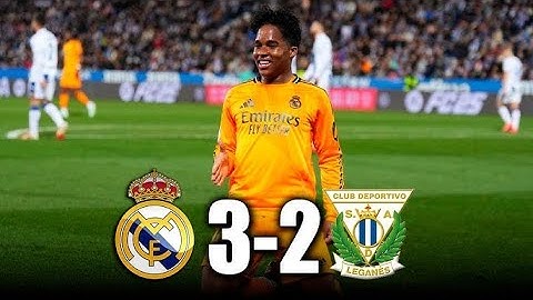 RESUMEN | CD Leganés 2–3 Real Madrid CF