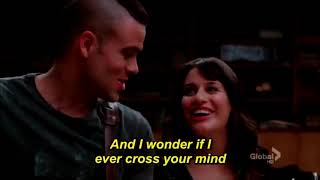 Glee - Need You Now (lyrics)