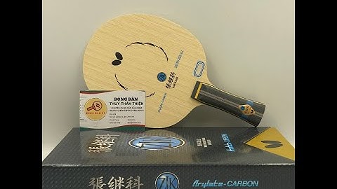 Butterfly Zhang Jike ALC - cốt vợt thiên hướng tấn công cao trong dòng cốt vợt ALC