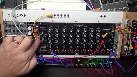 Behringer 960 sequencer and Maikshift Modular GP82 tests