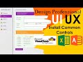 VBA UI UX-11: How to install Common Controls. ListView, TreeView, FlatScrollBar, ImageList etc.