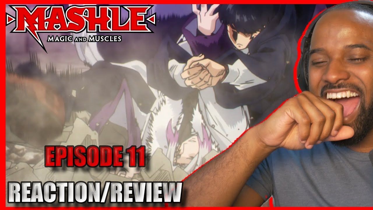 MASH VS ABEL! MASHLE: MAGIC AND MUSCLES Episódio 11 REACT 