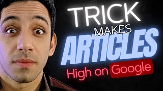 This tool Makes Google Love your Articles to Make Money from Writing !