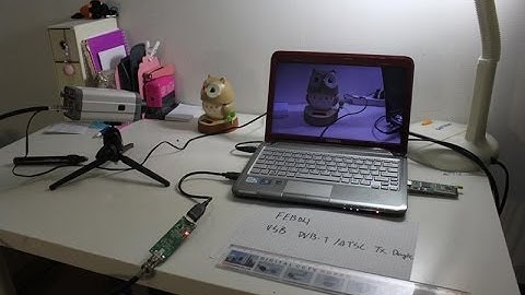 UVC USB  SDI grabber card + USB DVB-T /ATSC TX DONGLE become Wireless SDI DVB-T  transmitter