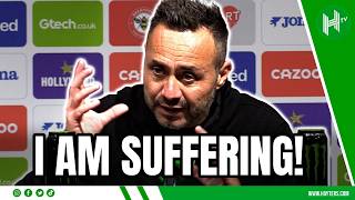 This defeat is IMPORTANT for us | Roberto De Zerbi | Brentford 3-0 Spurs