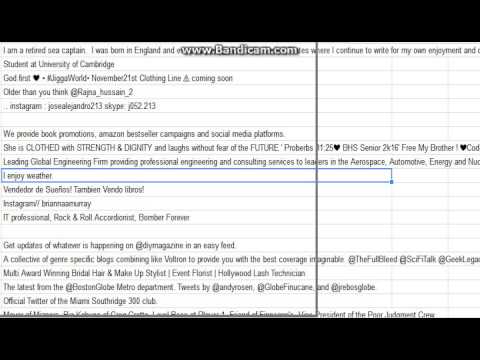 Excel: Twitter Data Commentary: AI Gender Classifier
