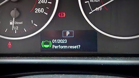 BMW 1-Series (F20) service reminders reset (114i 116i 118i 120i 125i 114d 116d 118d 120d 125d)