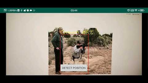 Position Detection android app