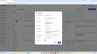 Calendar Schedule Person screenshot 5