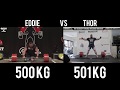 Eddie hall vs hafthor bjornsson deadlift  420465500501 side by side comparison