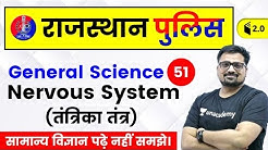 6:30 PM - Rajasthan Police 2019 | Biology by Ankit Sir | Nervous System (рддрдВрддреНрд░рд┐рдХрд╛ рддрдВрддреНрд░)