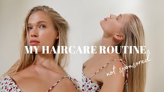My Haircare Routine | Not Sponsored | Healthy & Glowing Hair | Vita Sidorkina