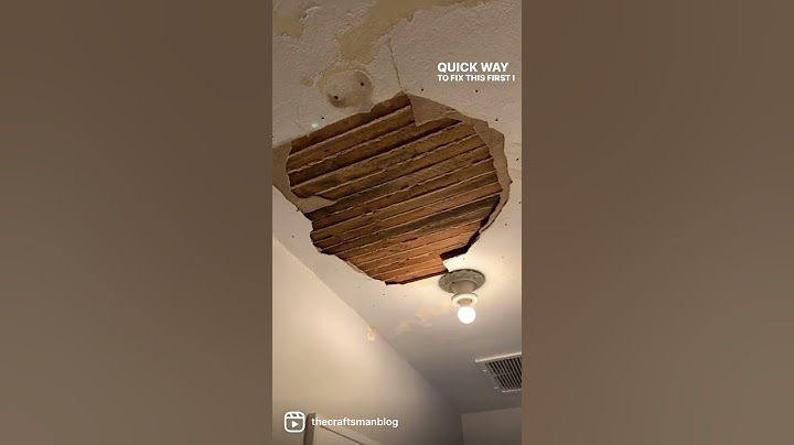 DIY Plaster Repair Part 1