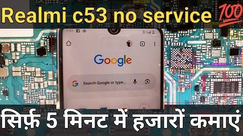 Realmi c53 no service ✅ ok//how to solve no service issue realmi c53