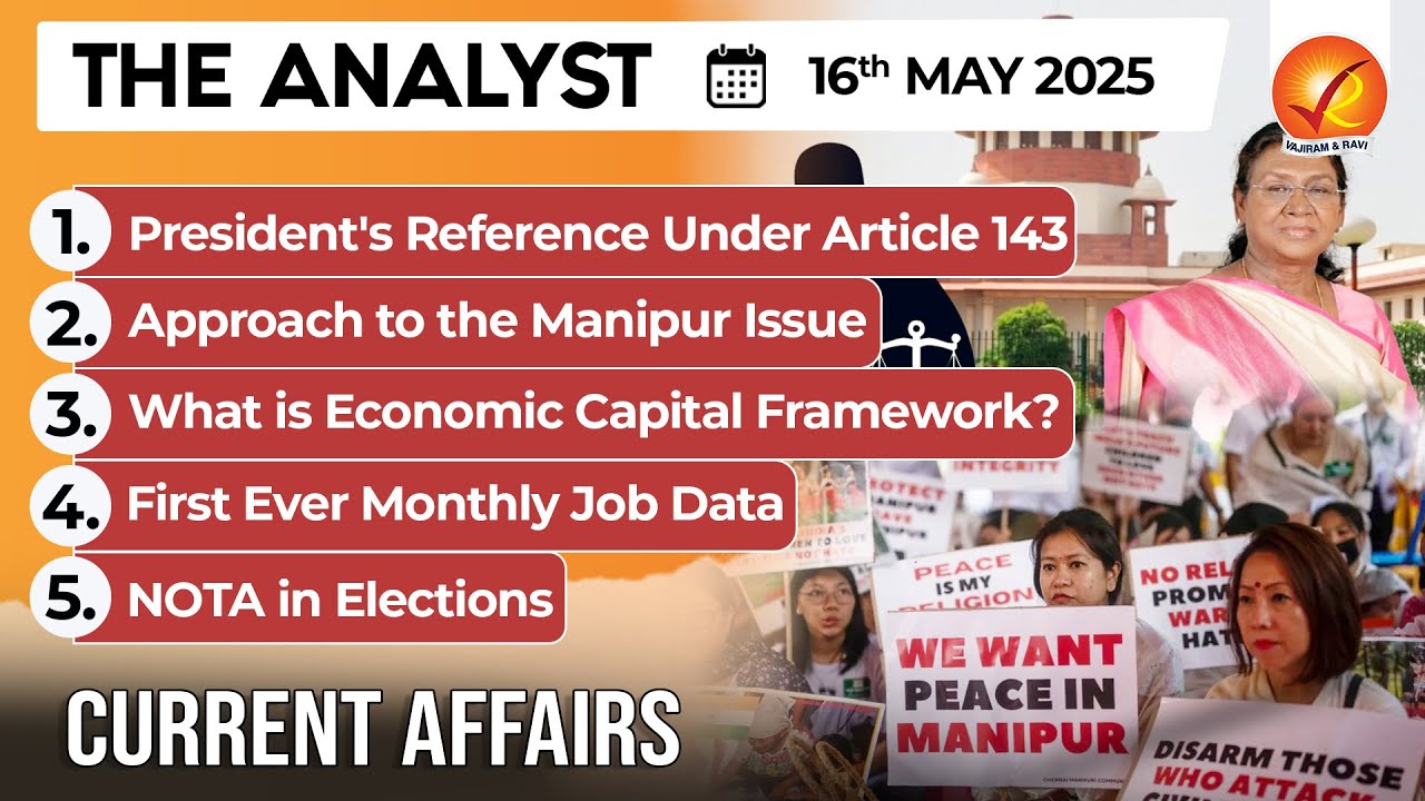 Daily Newspaper Analysis 16th May 2025 | The Hindu Analysis | Indian ...