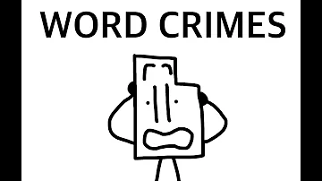 Word Crimes | States Animation