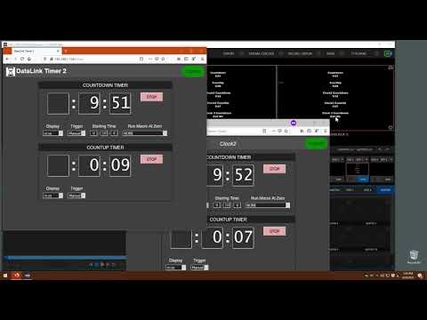 DataLink Timer custom clock names update