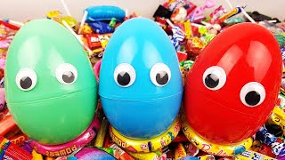 Emoji Surprise Eggs A lot of Candy and Toys -  Kids Songs by Candy Land 86,914 views 3 years ago 5 minutes, 28 seconds