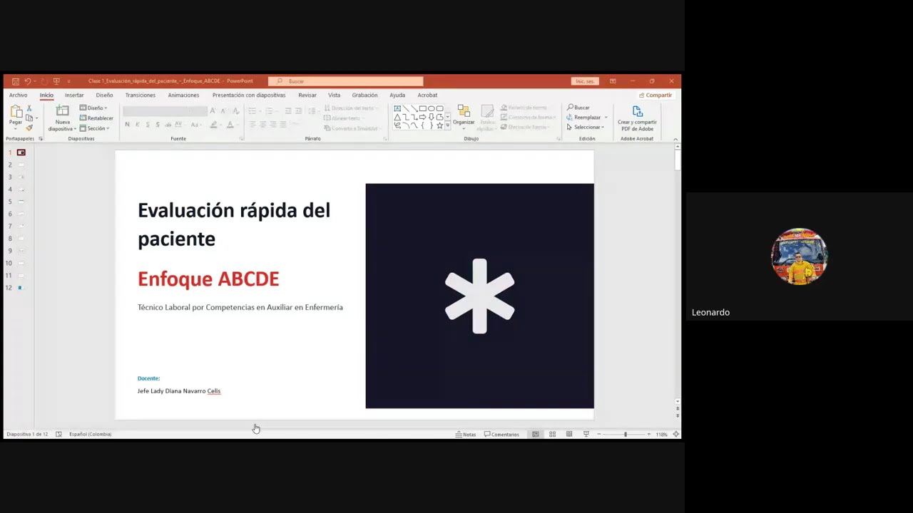 Técnico Laboral en Auxiliar en Enfermería (25-ll) | Evaluación rápida del paciente (ABCDE)