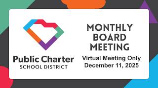 December 11th, 2025 - School District Board Meeting