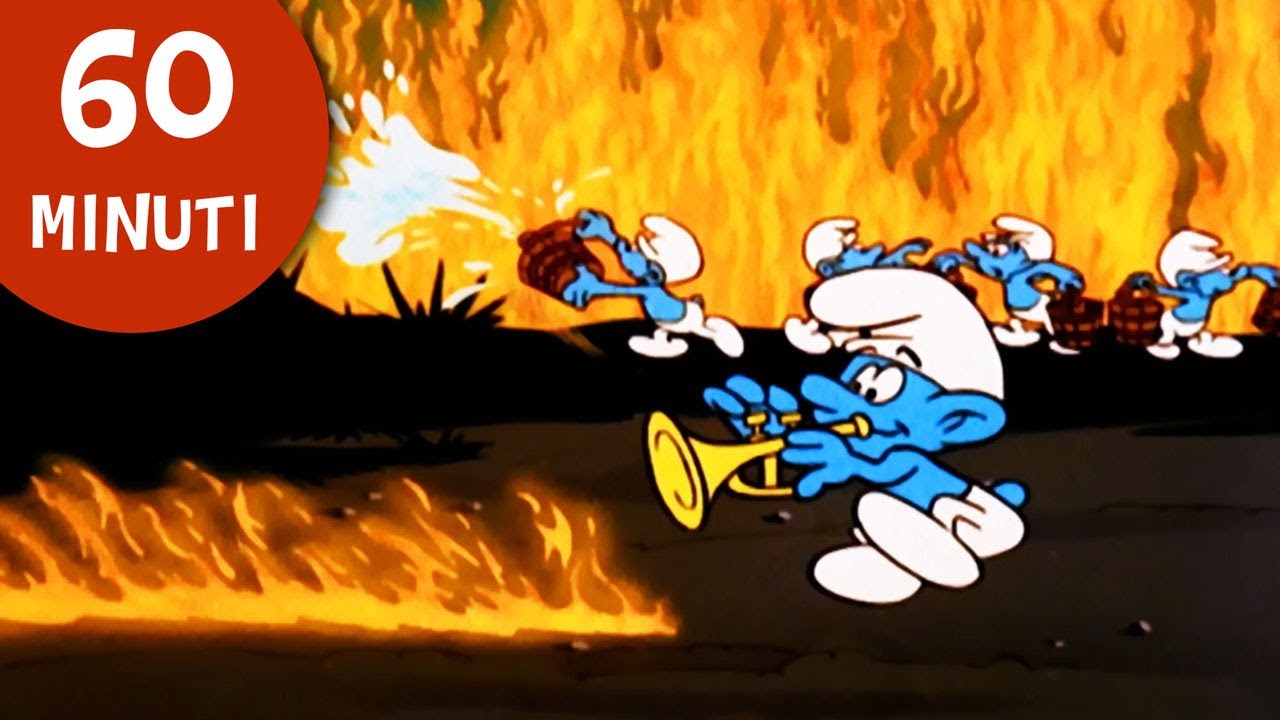 60 Minuti di Puffi • Stonato, Il Puffo Musicista ! 🎺🎶 • I Puffi