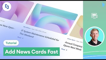 Build a Modern News Feed (no code) | ShortPoint News Cards