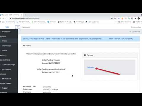 How to Upgrade your TGR Account