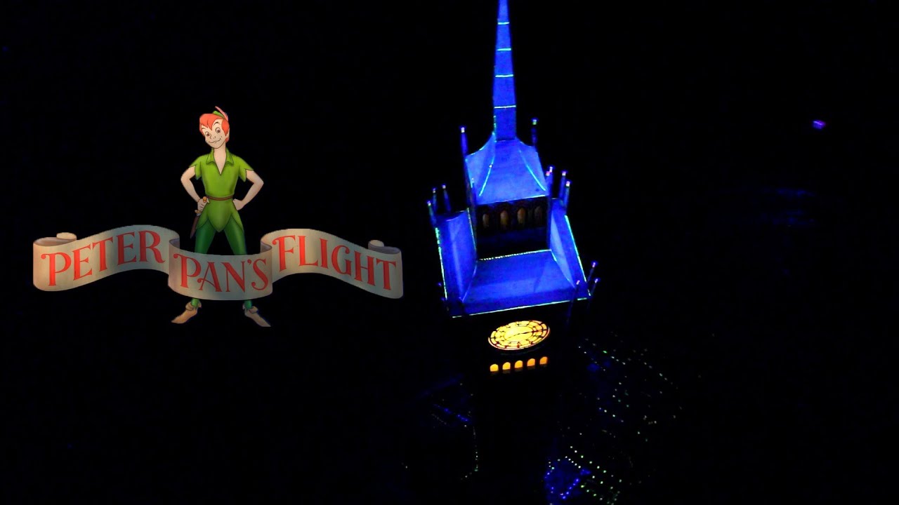 Peter Pan S Flight Disneyland Paris Youtube