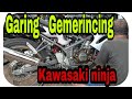 Bobok knalpot standar Kawasaki ninja 2 tak suara garing gemerincing bt pecinta otomotif roda dua skr
