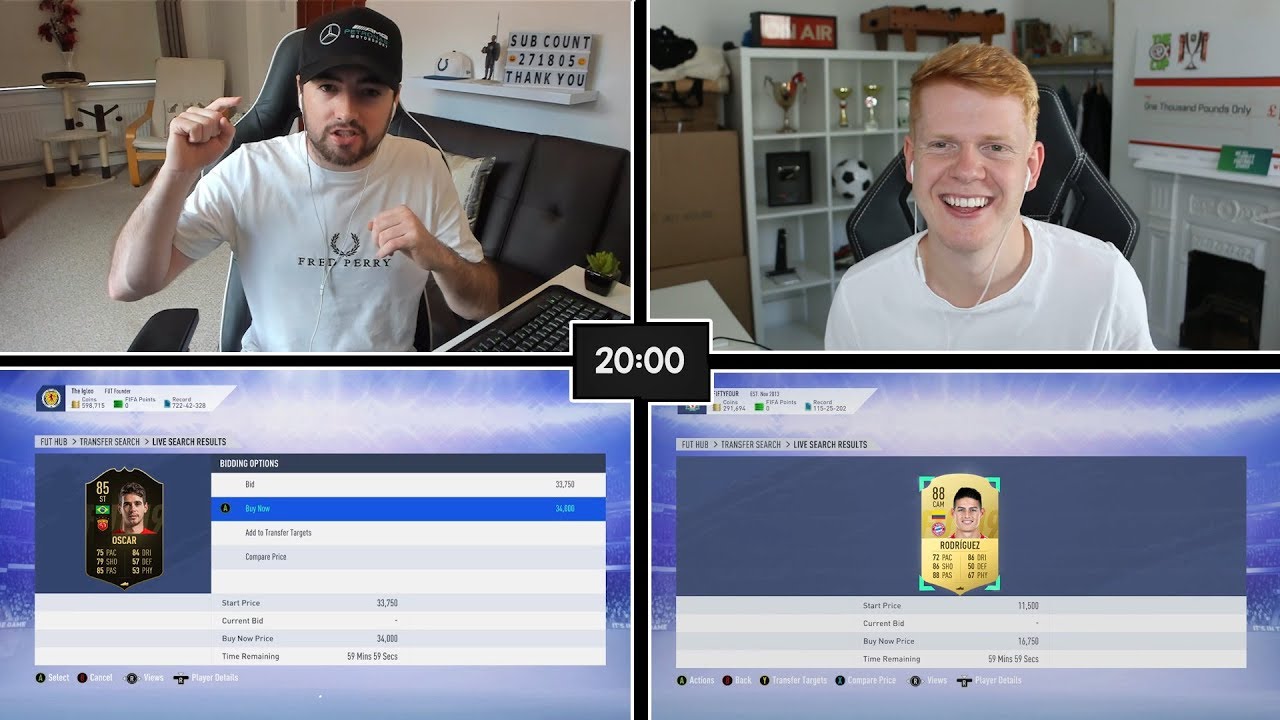 FIFA 19 | 100K TRADING CHALLENGE vs JACK54HD | HEAD TO HEAD TRADE BATTLE