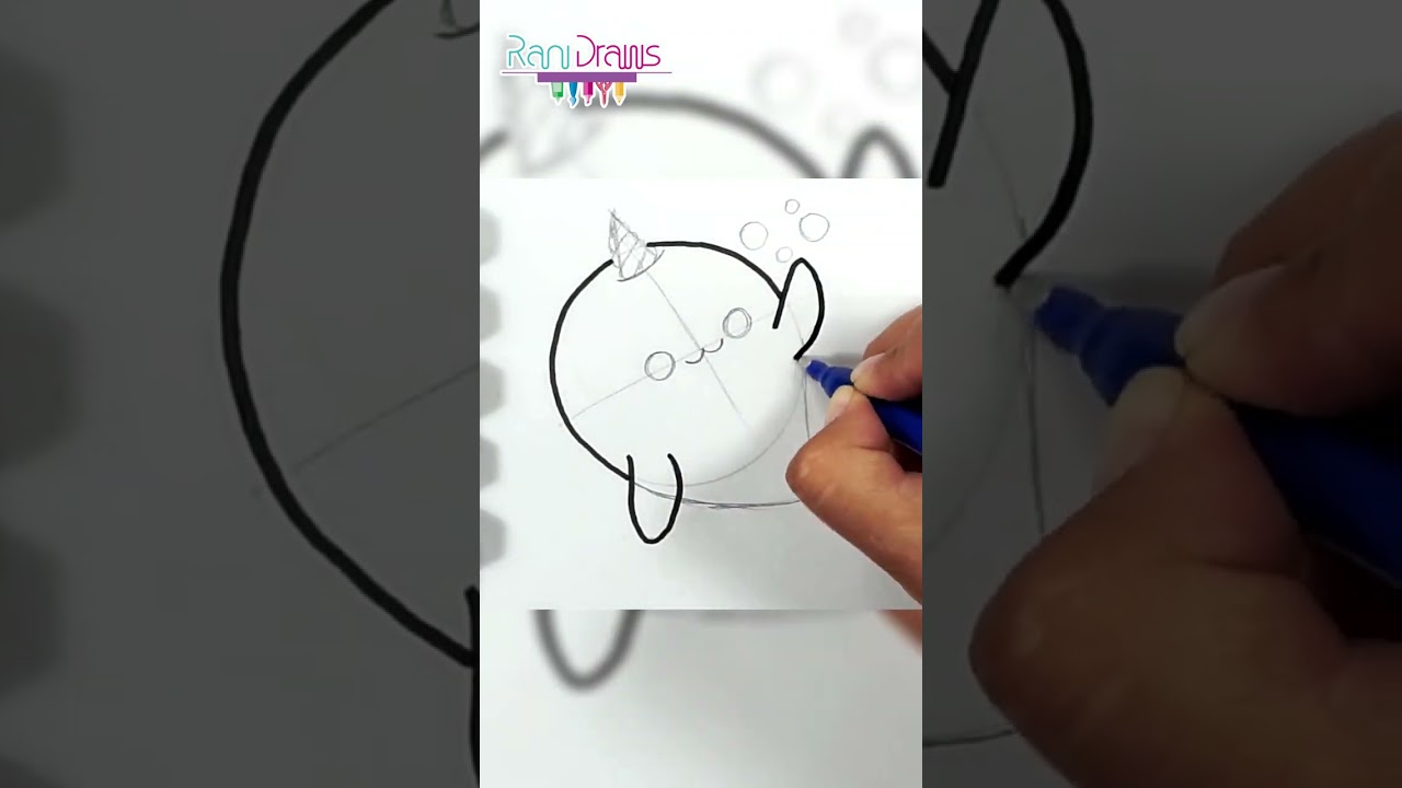 Como Desenhar NARVAL Kawaii - Vídeo Dailymotion