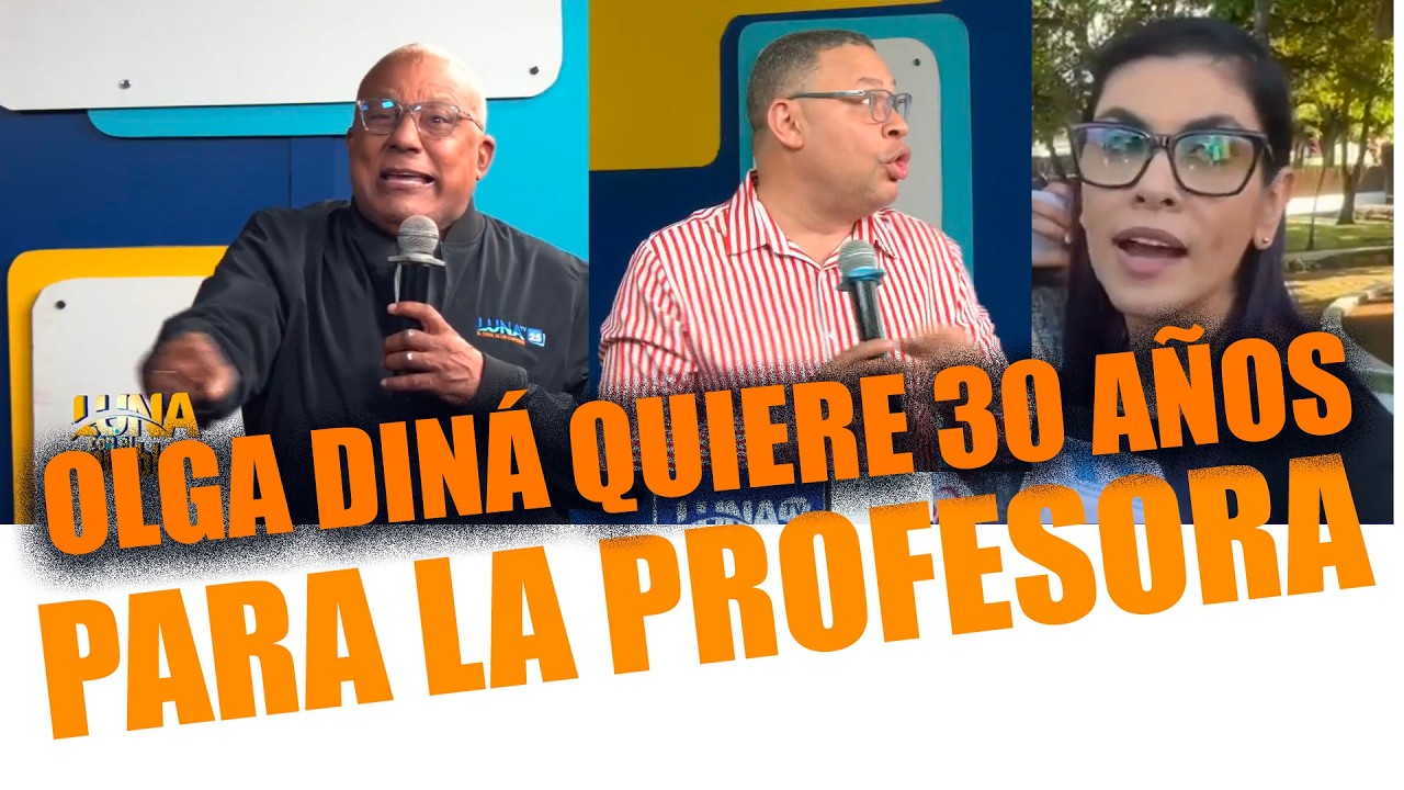 Roberto Tineo y David Lantigua truenan contra Olga Diná: ESA FISCAL ES ENEMIGA DE LOS POBRES