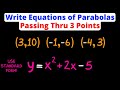 Understanding Parabolas and Systems of Equations