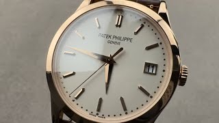 Patek Philippe Calatrava 5296R-010 Patek Philippe Watch Review