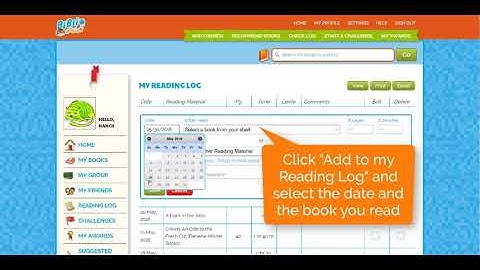 For Students - How to Log Your Pages and Minutes