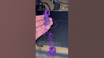 Failed 3D print (Lost adhesion to print bed)