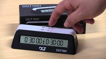 How to - DGT 1001 Chess Clock - Universal Game Timer