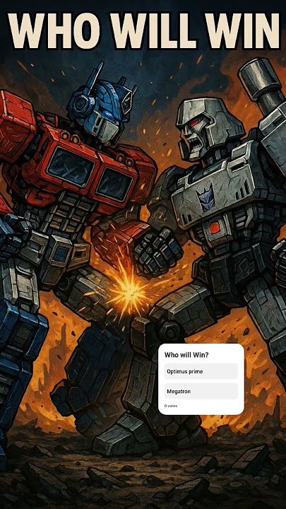 #optimusprime vs #megatron #transformers #shorts #bumblebee #unicron #sentinal