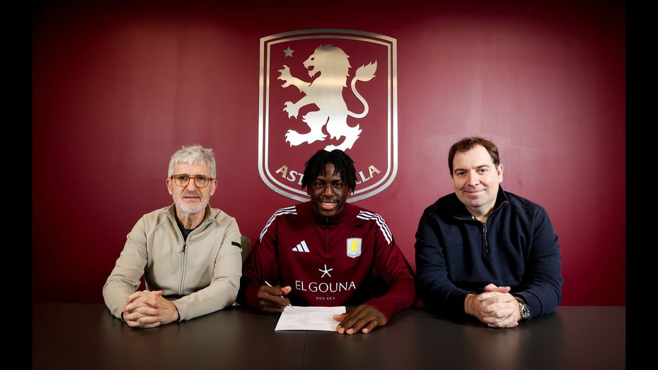 OFFICIAL: ASTON VILLA SIGN TEEN STAR BRIAN MADJO