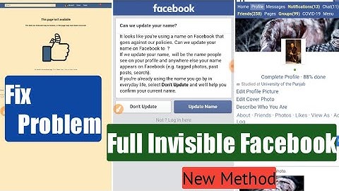 How to make full invisible name Facebook account 2020 || Blank Name Facebook Id || Haider Abbas