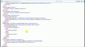 Exploring SOAP WSDL and Annotations - Part 2
