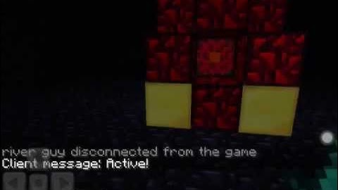 Minecraft 0.5.0- Nether Reactor Rewiew