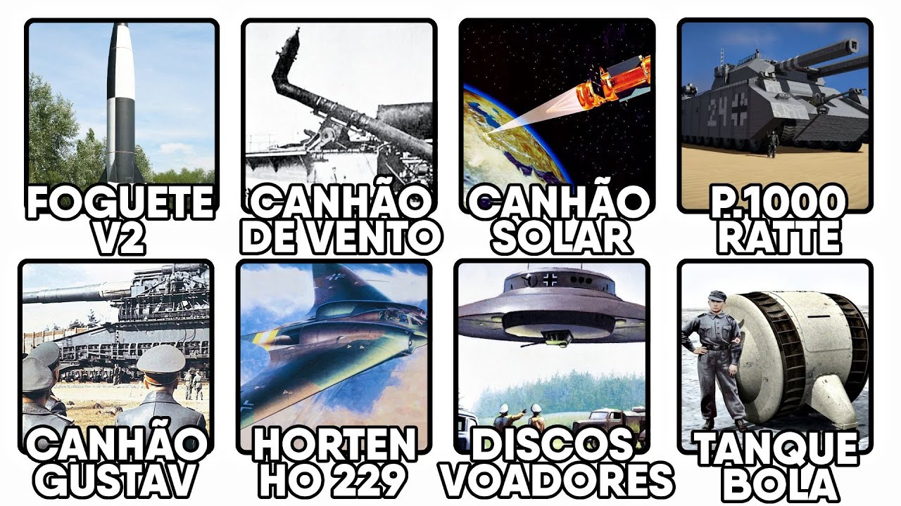 Todas as armas SECRETAS dos nazistas explicadas