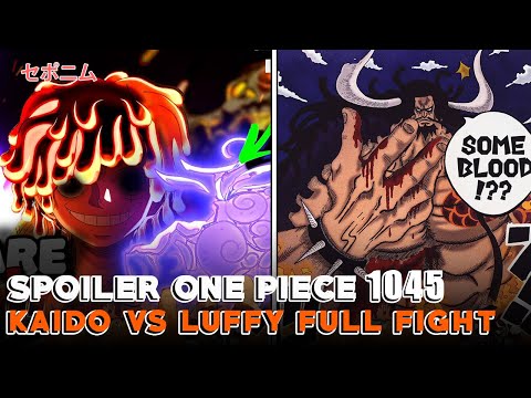 React • KAIDO VS LUFFY, ONE PIECE 1045