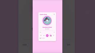 Animated Music Player #coding #frontendcourse #webdesign #programming screenshot 2