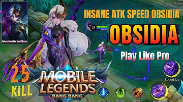 Obsidia MLBB – Unstoppable Damage Build 🔥 Best Gameplay & Pro