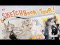 SKETCHES AND MEMORIES! | I finally filled my 9th sketchbook! | sketchbook #9